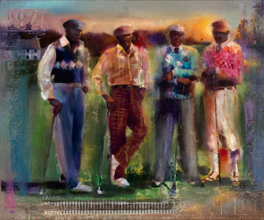 4 Shady Giclee on WaterColor Limited Edition Hand Signed Numbered By Keivn Williams