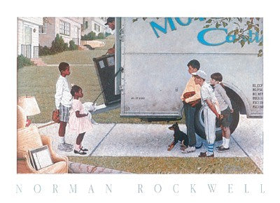 Moving In Norman Rockwell
