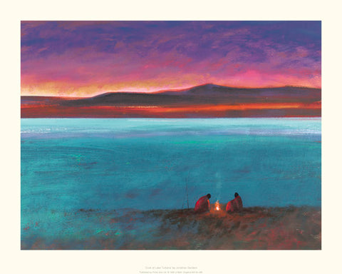Dusk at Lake Turkhana Jonathan Sanders