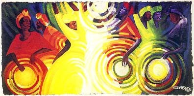 Tambourines, Talking Drums & Smoke Signals Bernard Hoyes