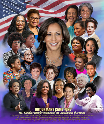 Out of Many Came "One": Kamala Harris for President Wishum Gregory