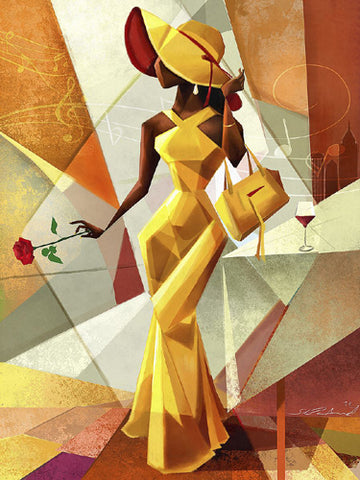 Night Out in Yellow Salaam Muhammad