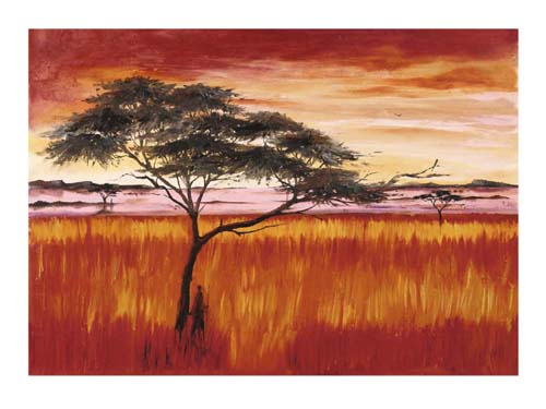 Serengeti Dusk Emilie Gerard