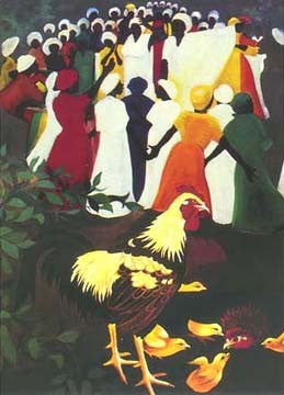 Chickens at Revival Bernard Hoyes