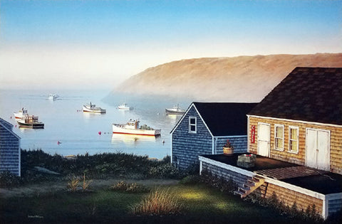 Monhegan Harbor Daniel Pollera