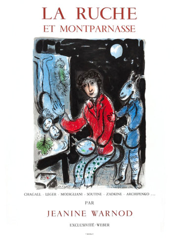 La Ruche et Montparnasse (Jeanine Warnod) Marc Chagall