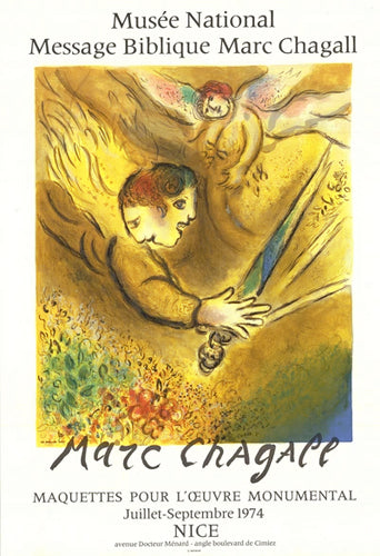 Angel of Judgment Marc Chagall
