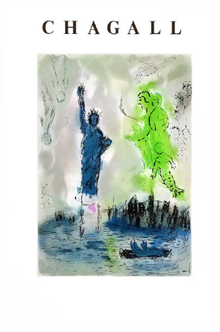 Statue of Liberty Marc Chagall