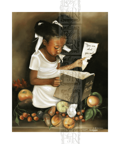 You Are What You Eat (girl) (reproduction)