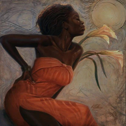 Natural Woman Series "African Lillies"