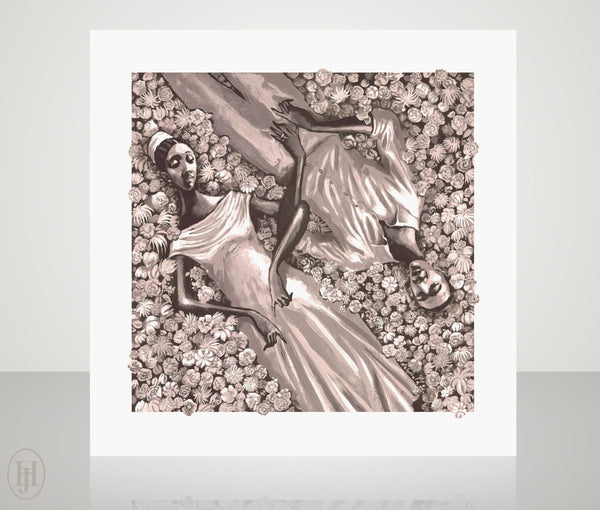 BY YOUR SIDE XLARGE SEPIA
