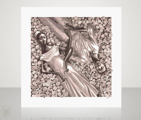 BY YOUR SIDE XLARGE SEPIA