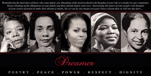 Dreamer (Quintet): Poetry, Peace, Power, Respect, Dignity Print
