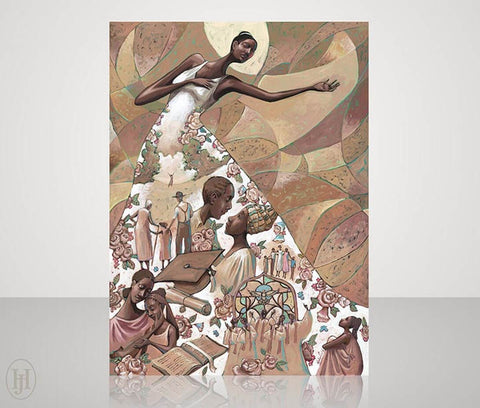 I AM BLESSED LARGE CANVAS