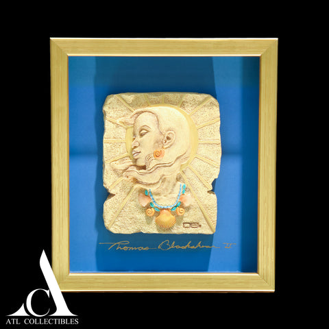 Thomas Blackshear Ebony Vision Summertime Bas-Relief Plaque